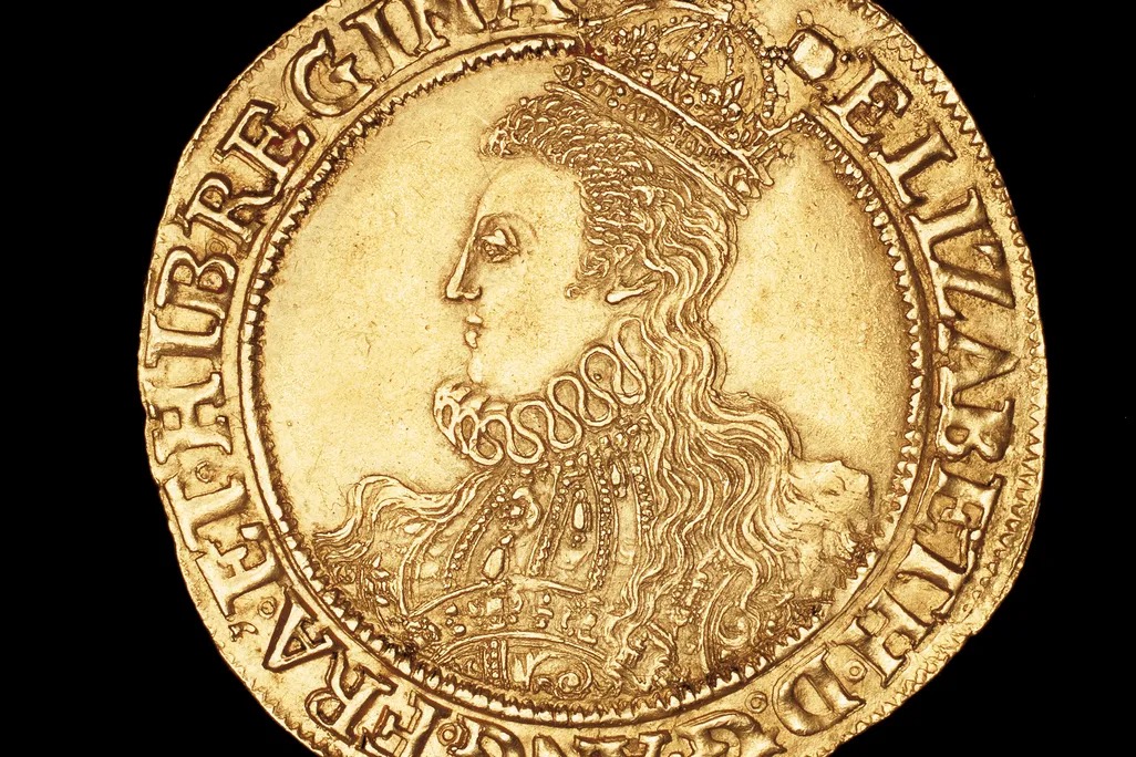 Solid gold Queen Elizabeth 1